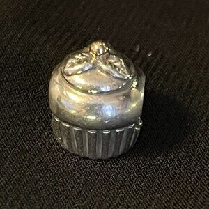 Pandora Cupcake Charm – Sterling Silver & 14K Gold – ALE 925 – Retired